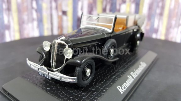 Renault Reinastella Albert Lebrun zwart 1:43 Atlas - 2