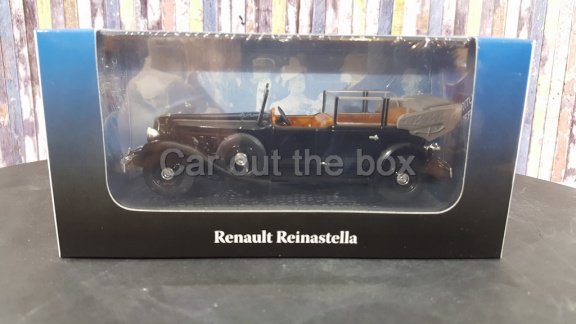 Renault Reinastella Albert Lebrun zwart 1:43 Atlas - 4