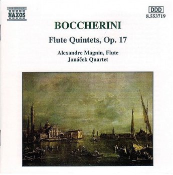 CD - Boccherini - Flute Quintets Op.17 - 0