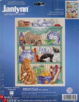 AANBIEDING JANLYNN BORDUURPAKKET CATS IN THE KITCHEN - 1