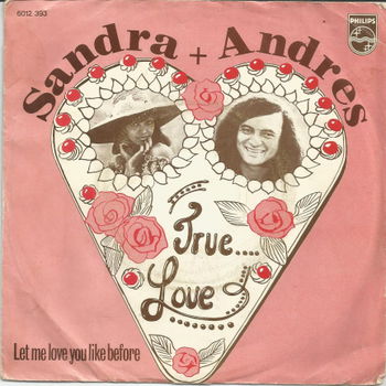 Sandra & Andres ‎: True Love (1973) - 0