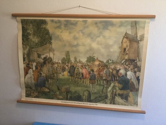 Prachtige schoolplaat Hagepreek bij de Hoornbrug Bij Rijswijk - Afbeelding 6