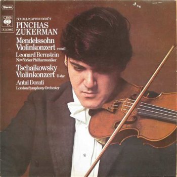 LP - Pinchas Zukerman - Violinkonzert - 0