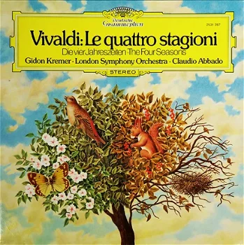 LP - Vivaldi - Le quattro stagioni - Gidon Kremer viool - 0