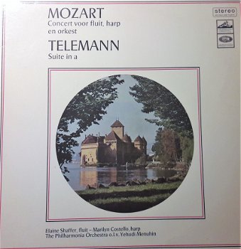 LP - Mozart - Telemann - Elaine Shaffer - 1