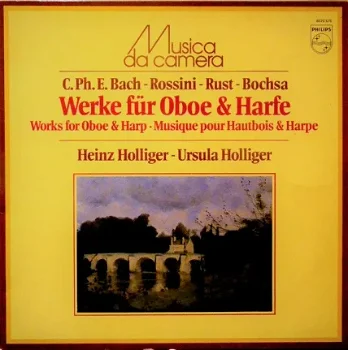 LP - Werke für Oboe und Harp - Holliger, Heinz und Ursula - 0