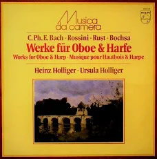 LP - Werke für Oboe und Harp - Holliger, Heinz und Ursula