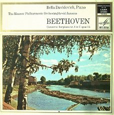 LP - Beethoven Concerto for piano nr.1 in C opus 15
