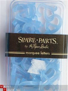 spare part marquee letters green