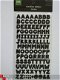 making memories creative letters chunky black - 1 - Thumbnail