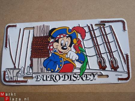 Walt Disney Mickey Mouse en Tweety wandhanger en blikken - 1