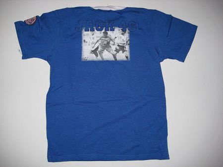 jongensshirt met print in kobalt in mt 158/164 - 2