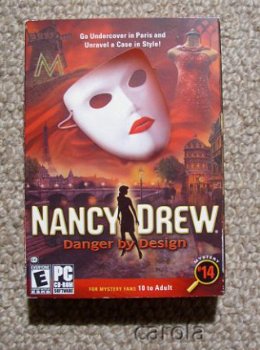 Nancy Drew Danger by Design Nieuw Geseald! - 1