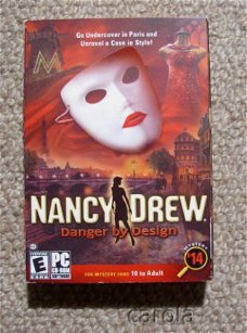 Nancy Drew Danger by Design Nieuw Geseald!