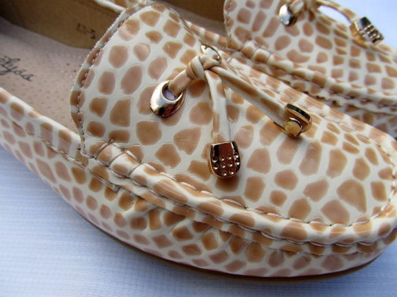 DAMES INSTAPPER / MOCCASINS / BEIGE MAAT 39 / NIEUW ! - Afbeelding 4