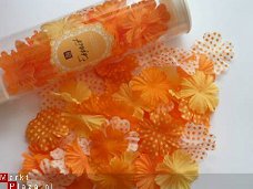 Esprit silk flowers orange