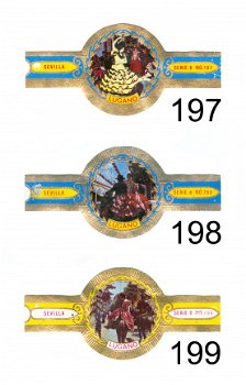 Lugano - Serie 8 Zichten en Folklore NF (186-215) - 1