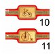 Panter - Serie Miniatuurfietsen (rood 1-22) - 1 - Thumbnail