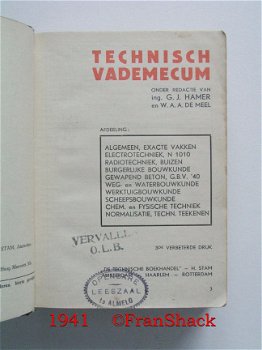 [1941] Technisch Vademecum, Hamer e.a., Stam - 2