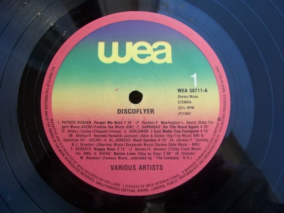 DISCO FLYER LP DOOS 4 - Afbeelding 2