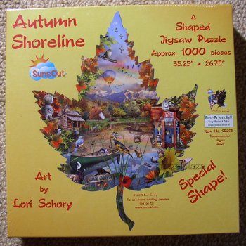 SunsOut - Autumn Shoreline - 1000 Stukjes Nieuw - 2