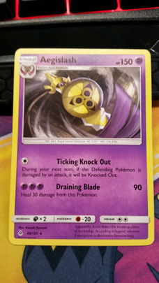 Aegislash  49/131 Rare  S & M Forbidden Light