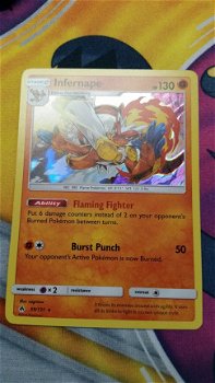 Infernape 59/131 Holo S & M Forbidden Light - 1