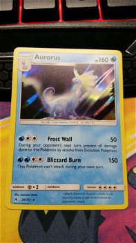 Aurorus 28/131 Holo Rare S & M Forbidden Light - 1