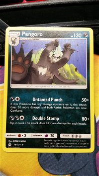 Pangoro 78/131 Rare S & M Forbidden Light - 1