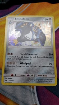 Empoleon 81/131 Holo Rare S & M Forbidden Light - 1