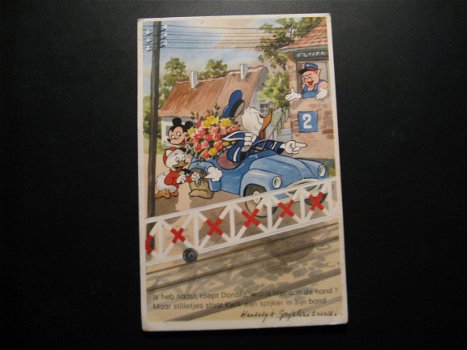 Originele vintage kaarten Walt Disney Coloprint 1958...Mickey Mouse / Donald Duck - 1