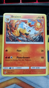 Braixen 16/131 Uncommon S & M Forbidden Light - 1