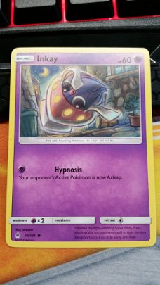 Inkay  50/131  Common S & M Forbidden Light