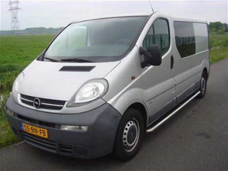 Opel Vivaro - 2.5 DTI L2 H1 DUBBELCABINE CREWCAB BJ 2004 - 1