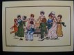 7 x Originele vintage kaarten Kate Greenaway - 1 - Thumbnail