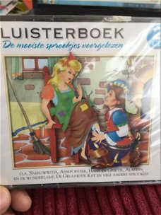 Luisterboek De Mooiste Sprookjes Voorgelezen (2 CD) Nieuw/Gesealed