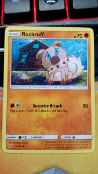 Rockruff 75/131 Common S & M Forbidden Light - 1