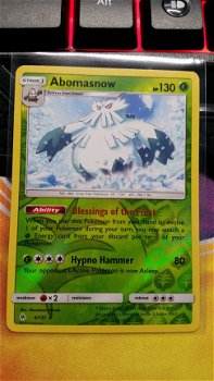 Abomasnow 4/131 Rare (reverse) S & M Forbidden Light - 1