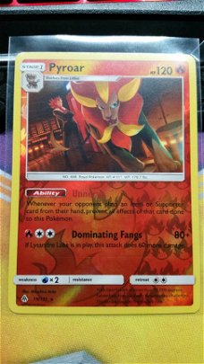 Pyroar  19/131 Holo  (reverse) S & M Forbidden Light