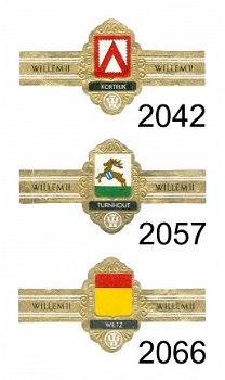 Willem II - Serie 3 Wapenschilden (1876-2100) - 4
