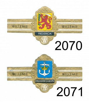 Willem II - Serie 3 Wapenschilden (1876-2100) - 5