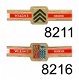 Willem II - Serie LVI Belgische gemeentewapens (reeks 43 afgeronde hoeken, 8201-8240) - 1 - Thumbnail