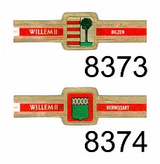 Willem II - Serie LX Belgische gemeentewapens (reeks 47 afgeronde hoeken, 8361-8400)