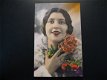 4 x Originele vintage kaarten jonge dames, Guy jaren 20 - 1 - Thumbnail
