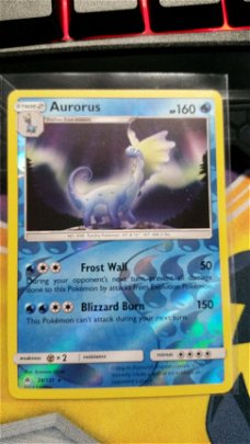 Aurorus  28/131  Holo Rare (reverse) S & M Forbidden Light