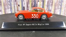 Fiat 8V Zagato Mille Miglia 1956 1:43 Starline