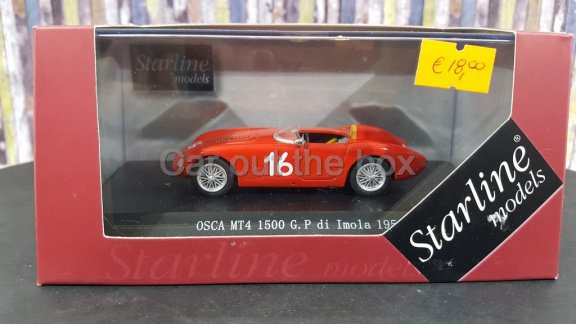 Osca MT4 1500 GP Imola 1956 1:43 Starline - 4