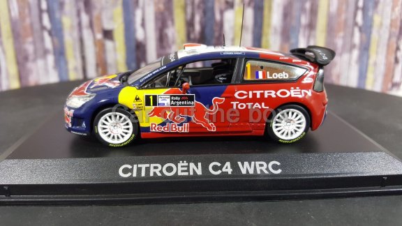 Citroen C4 WRC NO 1 LOEB Rally Argenitie 2008 1:43 Norev - 1