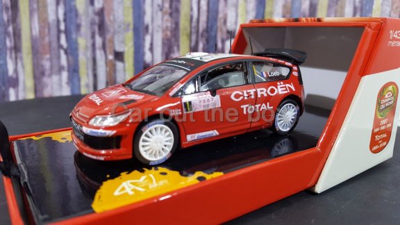 Citroen C4 WRC NO 1 LOEB Rally Monte Carlo 2007 1:43 Solido - 2