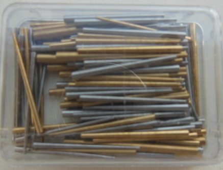 100 voorsteekstiften / conische pennen. nr. 0502 0.75x1.15-14mm. - 5